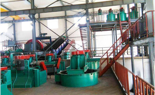 Pb-Zn ore dressing process
