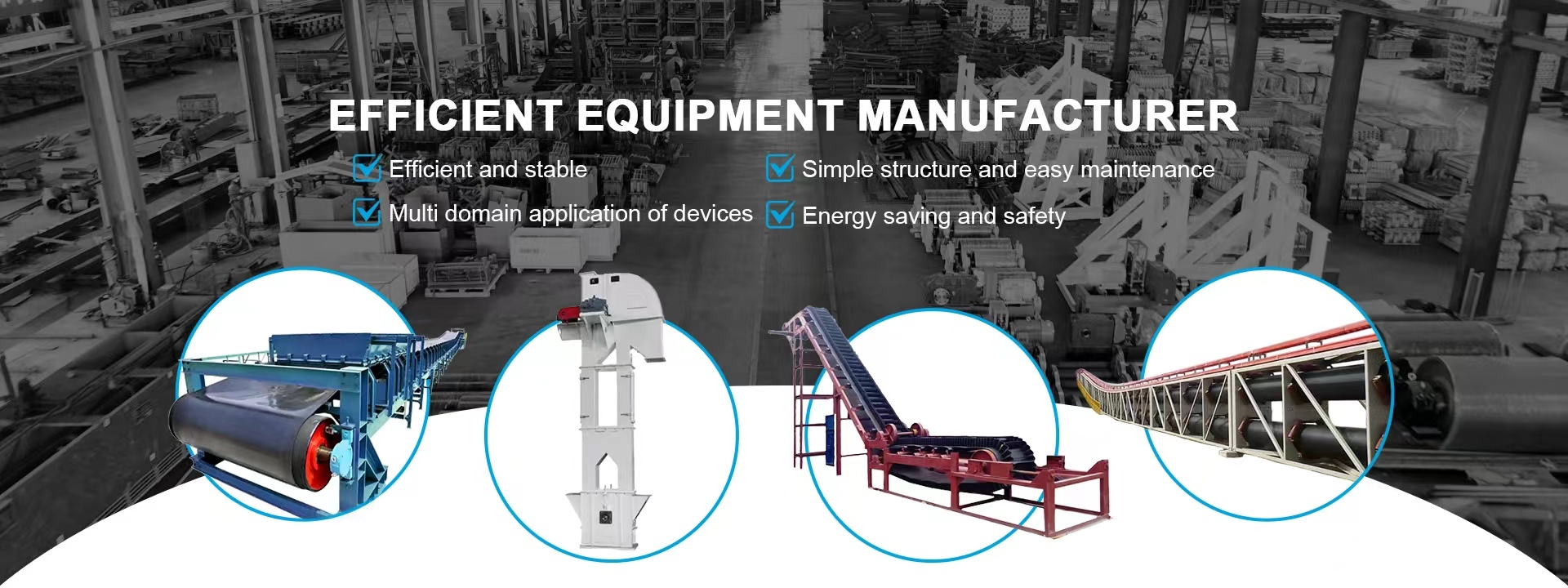 qualité Convoyeur à bande industrielle usine