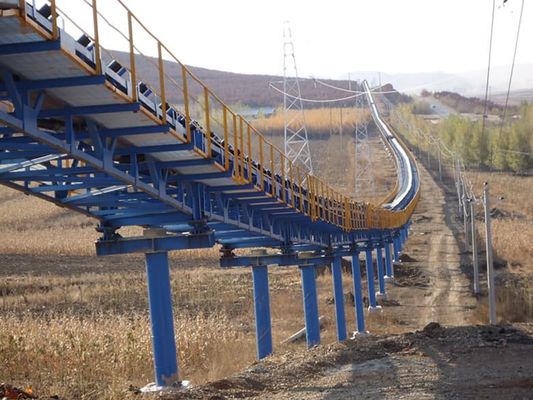 अच्छी कीमत High-Capacity Overland Conveyor System for Long-Distance Curved Material Transport ऑनलाइन
