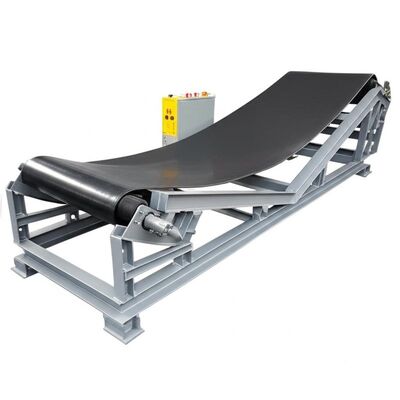 Harga yang bagus Medium Duty Mining Conveyor Belt System Dengan AC 380V 50Hz Power Supply Parameter Disesuaikan untuk Penanganan Bahan Bulk daring