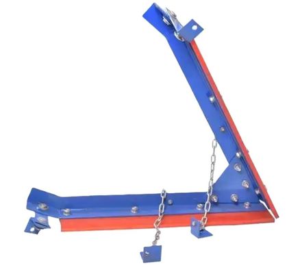 Harga yang bagus Polyurethane V Plow Belt Cleaner Kembali Sisi Conveyor Belt Scraper daring