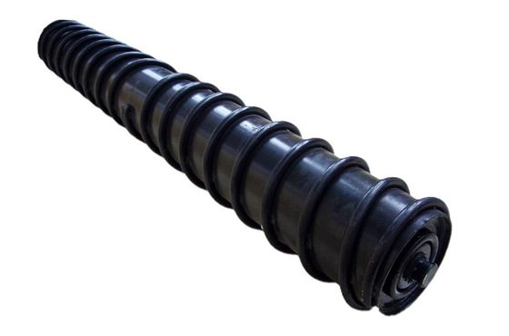 Self Cleaning Spiral Return Roller Belt Conveyor Components For Bulk Handling