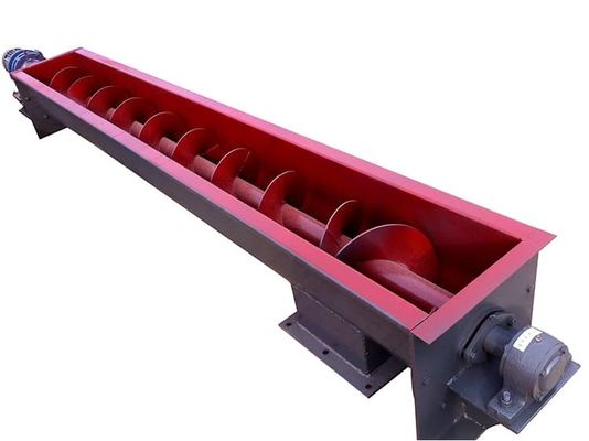 Spiral Flexible Screw Conveyor Stainless Steel Powder Feeder LS Industrial Screw Conveyor