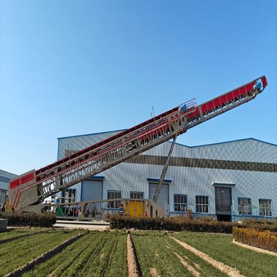 Ship Loader Telescopic Belt Conveyor for Coal Mining and Bulk Material Handling