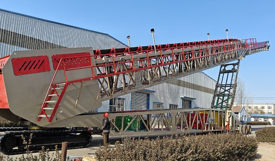 Track Mounted Ship Loader Conveyor for Bulk Cargo Port Loading Applications