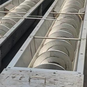 Bom preço. Conveyor de parafuso sem eixo XLS Sem auge de eixo Soluções de transportador espiral de trabalho pesado em linha