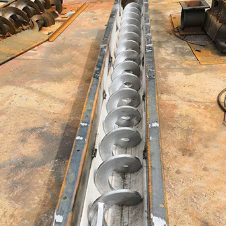 Harga yang bagus Clog Free Spiral Feeder Screw Tanpa Trough XLS Jenis Fleksibel Spiral Conveyor daring
