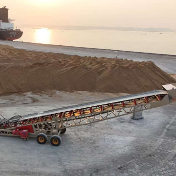 Goede prijs. Spoor gemonteerde scheepsladingconveyor voor bulk cargo havenlading toepassingen online